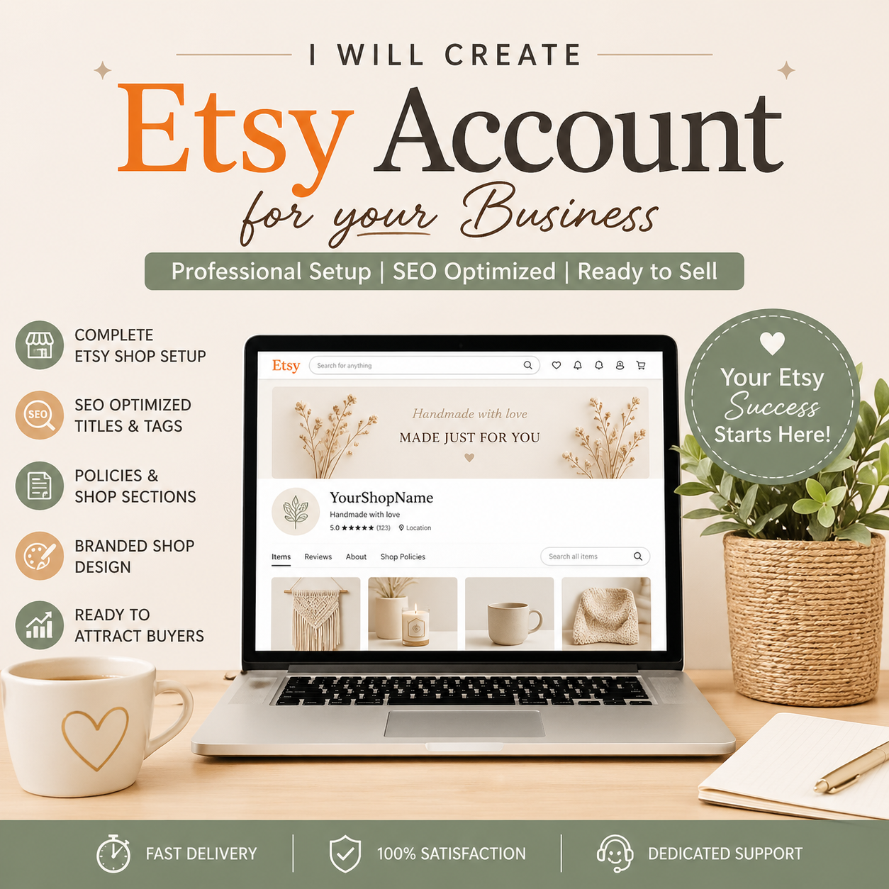 Ready to Sell Etsy Business